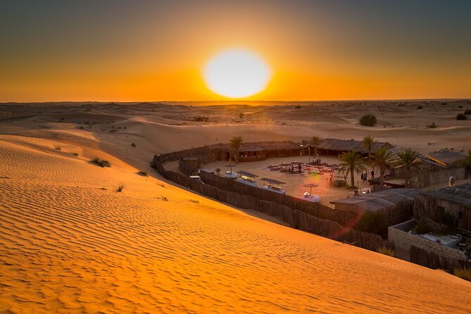 Dubai Exclusive Private Evening Desert Safari With BBQ Dinner - Henna, shisha, and VIP table seating