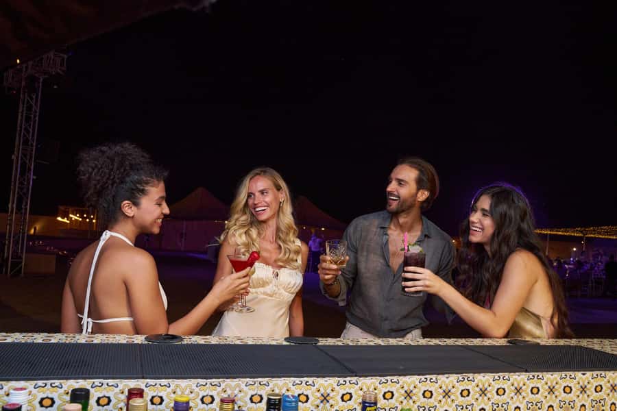 Dubai: Exclusive VIP Desert Safari Dinner with Live Show - VIP seating and the four-course dinner