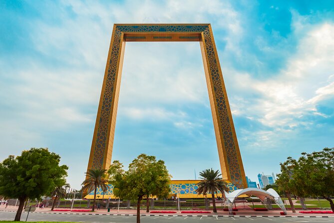 Dubai: Frame Tickets, Creek, Souks & Blue Mosque Guided Tour - Crossing Dubai Creek by Abra