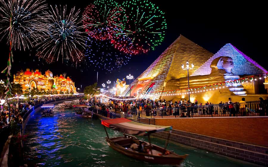 Dubai: Global Village Entry Ticket with Hotel Transfers - Shows, festivals, lights, and fireworks