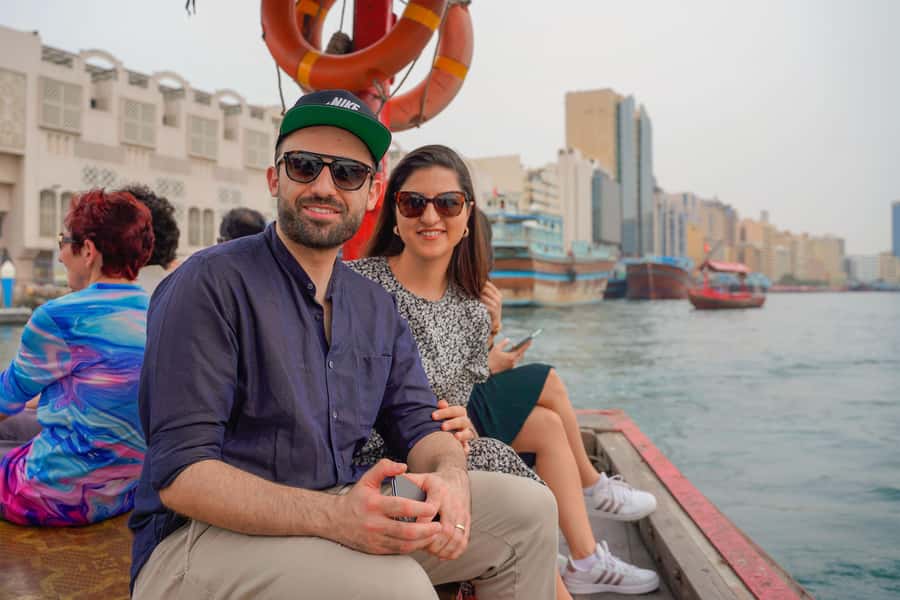 Dubai: Half-Day City Tour with Blue Mosque, Creek, and Souks - The Museum of the Future from the outside