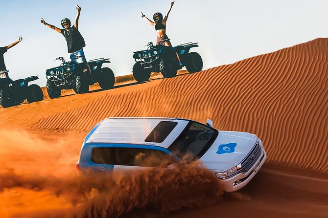 Dubai: Half-Day Desert Safari, Camels, Quad Bike & Refreshments - The Lahbab tent is your first useful pause