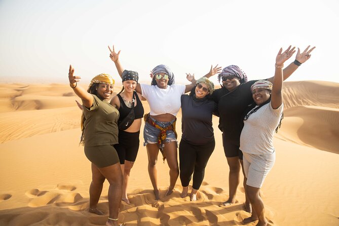 Dubai Half-day Red Dunes bashing with Sandboarding, Camel &Falcon - Why the Lahbab red dunes make this morning different