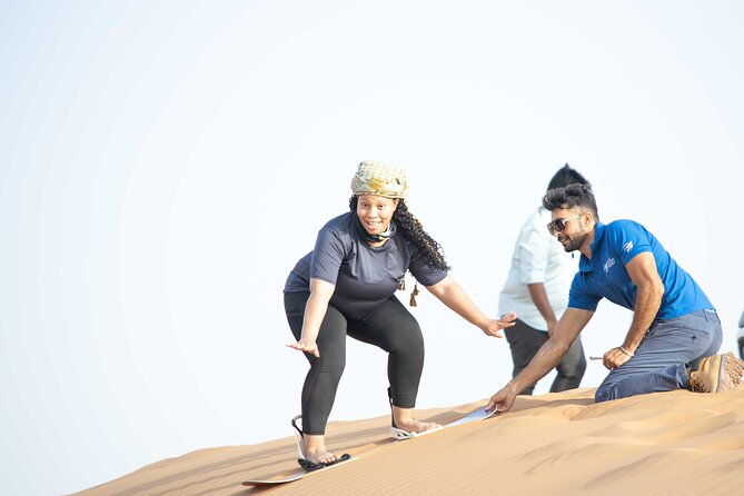 Dubai Half-day Red Dunes bashing with Sandboarding, Camel &Falcon - What the $34.89 price really covers