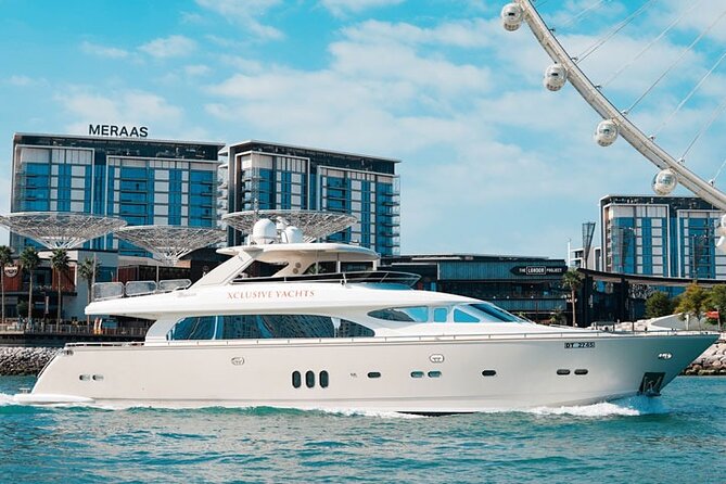 Dubai Harbour Luxury Yacht Tour with BBQ & Drinks - Leaving Dubai Harbour for Dubai Marina