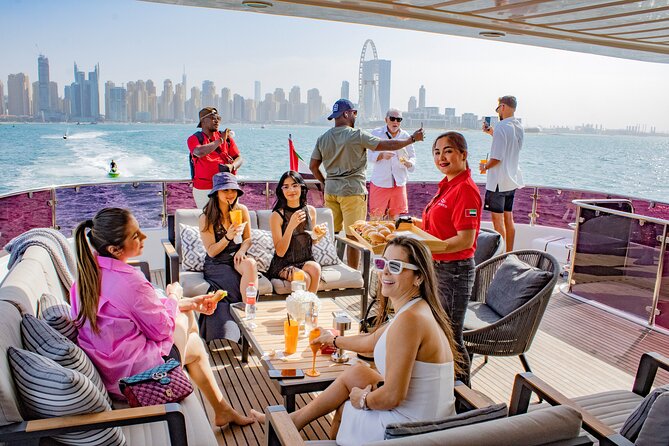 Dubai Harbour Super Yacht Experience with gourmet & Drinks - Dubai Harbour is the starting point