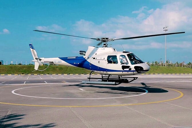Dubai Helicopter Experience with Sightseeing Options - Palm Jumeirah from the air