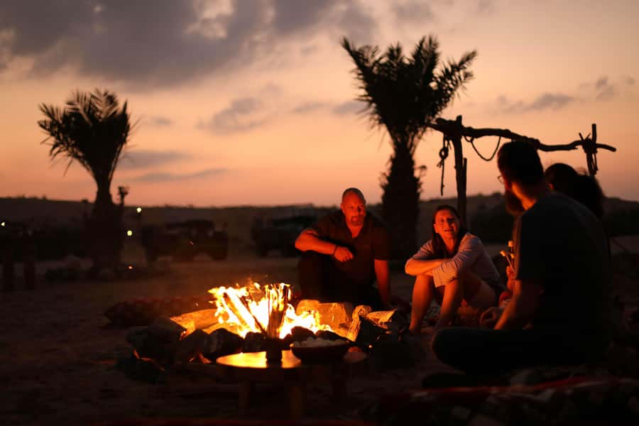 Dubai: Heritage Desert Safari wtih Overnight and Breakfast - Sleeping in an Arabic stone room
