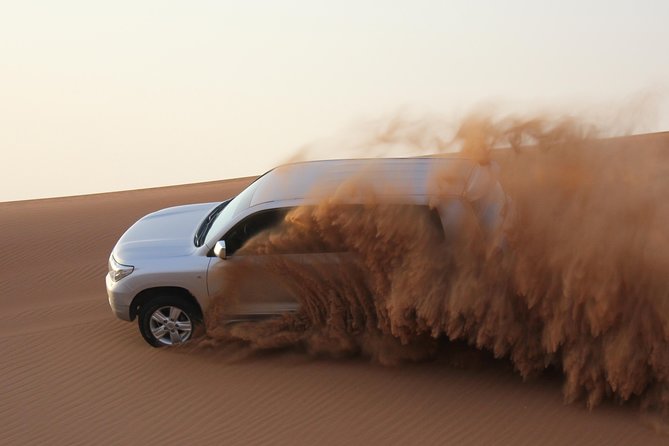 Dubai High Red Dunes Extreme Desert Safari Adventure with BBQ Dinner - Tanoura, Belly Dancing, and the Fire Show
