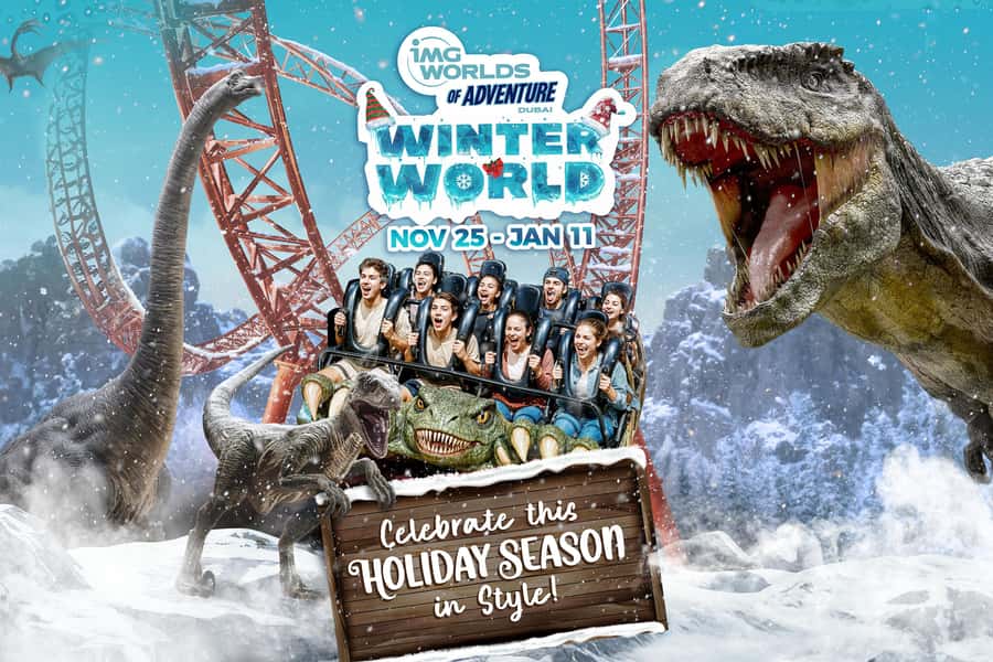 Dubai: IMG Worlds of Adventure Entrance Ticket - A full day inside Dubai’s giant indoor park