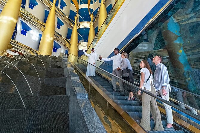 Dubai Inside Burj Al Arab Tour Including Food and Transfer Option - The Experience Suite and the hotel’s design story