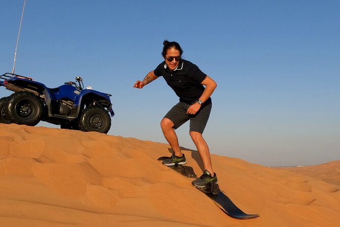 Dubai: Jeep Desert Safari, Camel Ride, and Quad Bike Tour - Dune bashing in a 4x4