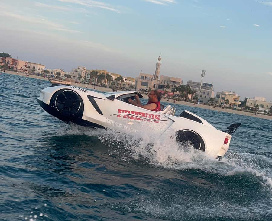 Dubai: Jet Car to Burj Al Arab with Breakfast and Soft drink - What driving a Dubai jet car is really like
