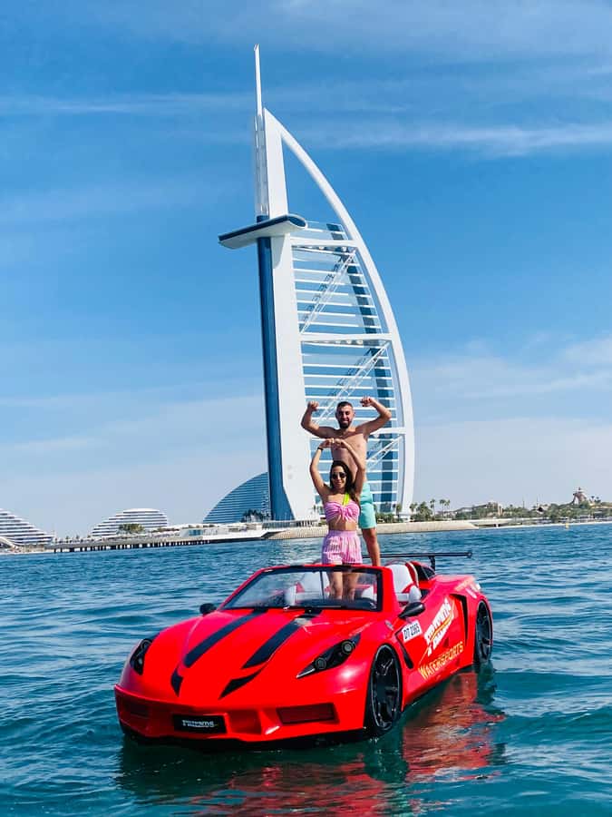 Dubai: Jet Car to Burj Al Arab with Breakfast and Soft drink - Starting at Fishing Harbor in Umm Suqeim