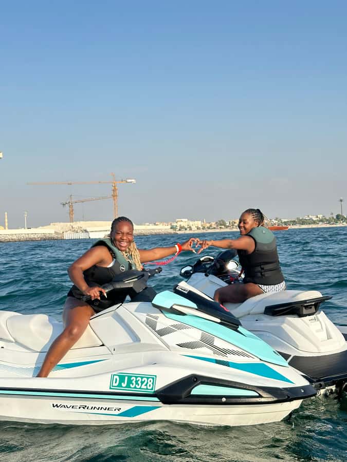 Dubai Jet Ski & Chill? More Like Jet Ski & Thrill! + Coffee - Safety first, without killing the fun