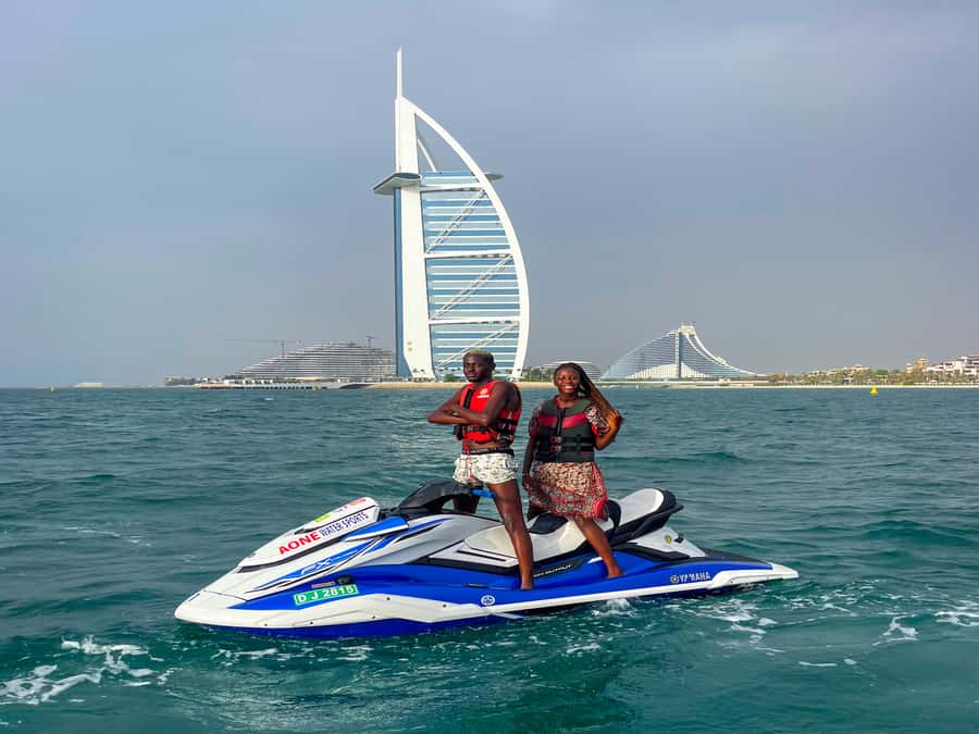 Dubai: Jet Ski to Burj Al Arab included Photos and Videos - Photos and videos without taking your phone out