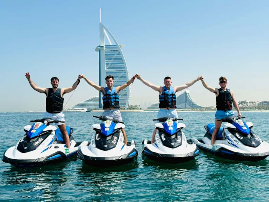 Dubai: Jet Ski Tour of Burj Al Arab & Atlantis the Palm - What the $128 price includes