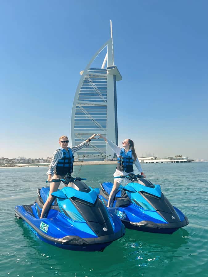 Dubai: Jet Ski Tour of Burj Al Arab with Photos & Videos - Choosing between 30 minutes, one hour, and two hours