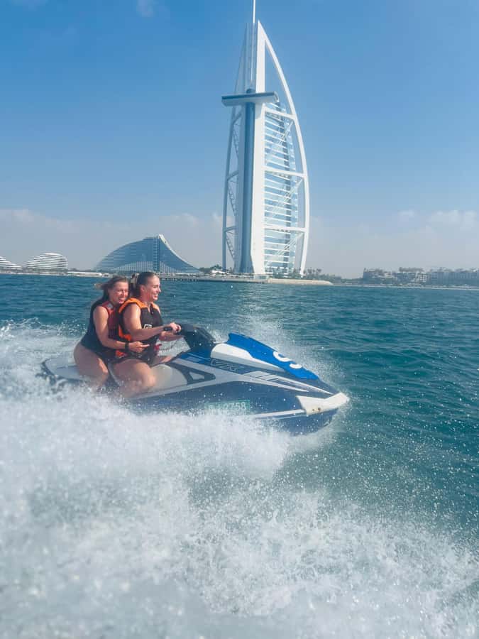 Dubai: Jet Ski Tour to Burj Al Arab and Atlantis - Who will enjoy this most