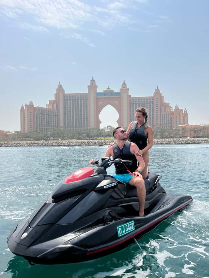 Dubai: Jet Ski Tour To Dubai marina, JBR - Riding a 260-horsepower Yamaha