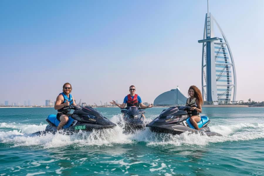 Dubai: Jetski, Burj Khalifa, Burj Al Arab, Juice, & Photos - Key points before you book