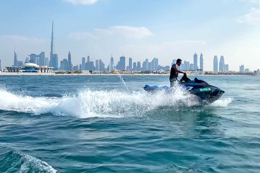 Dubai: Jetski Ride up to 2 People with Photos & Refreshments - Is $73 Good Value for Two?