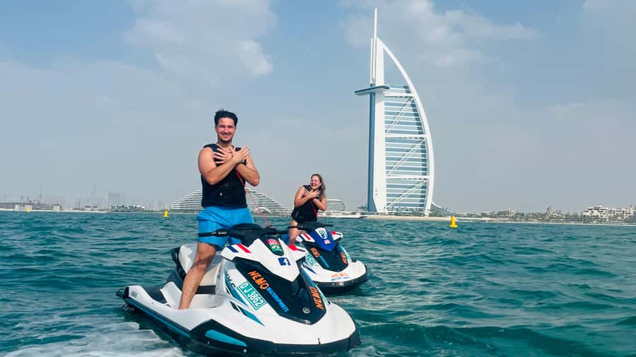 Dubai: Jetski to Burj Arab-Atlantis w Pic, Video & Icecream - What the 30-minute ride really feels like