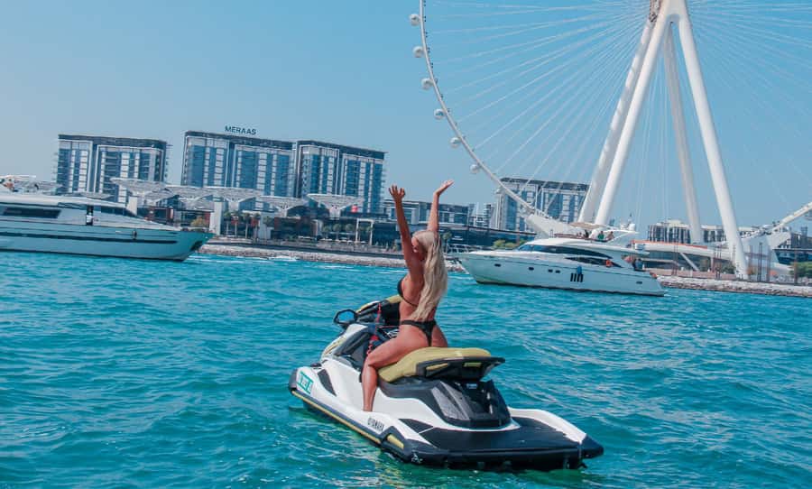 Dubai: Jetski Tour to Dubai Eye, JBR, Palm & Burj Al Arab - Burj Al Arab and Dubai’s best photo angles