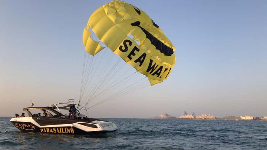 Dubai Jumeirah Parasailing adventure with breathtaking views - The Safety Briefing Comes First