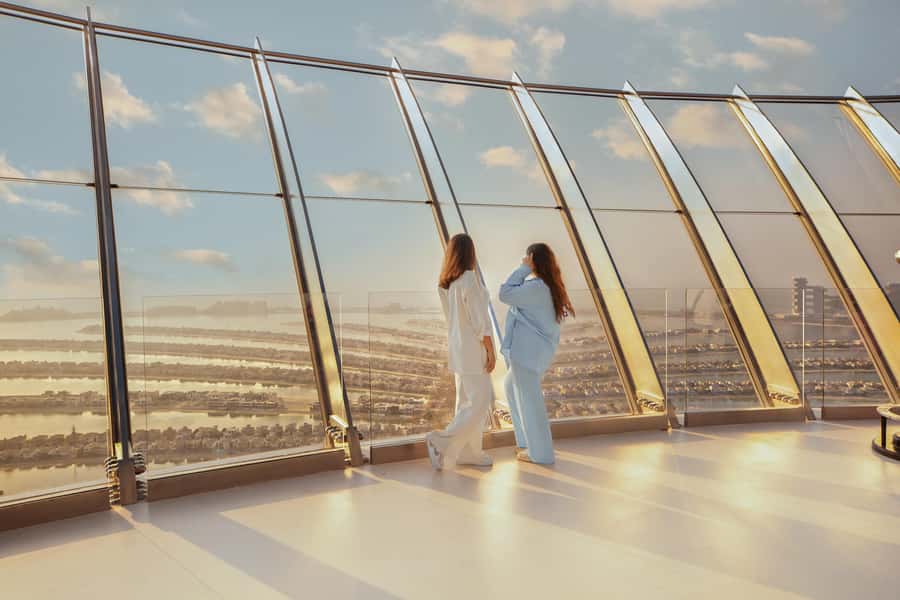 Dubai: Lunch at The View the Palm Observatory - What your two-hour Palm Tower visit includes