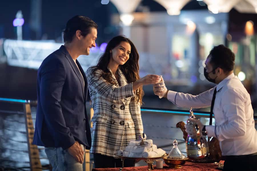 Dubai: Luxury Canal Dinner Cruise with Optional Transfers - A calm start at Dubai Festival City Mall