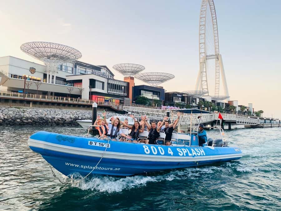 Dubai Marina : 1.5-Hour Atlantis Sightseeing Speedboat Tour - Why the water gives you Dubai’s clearest postcard views