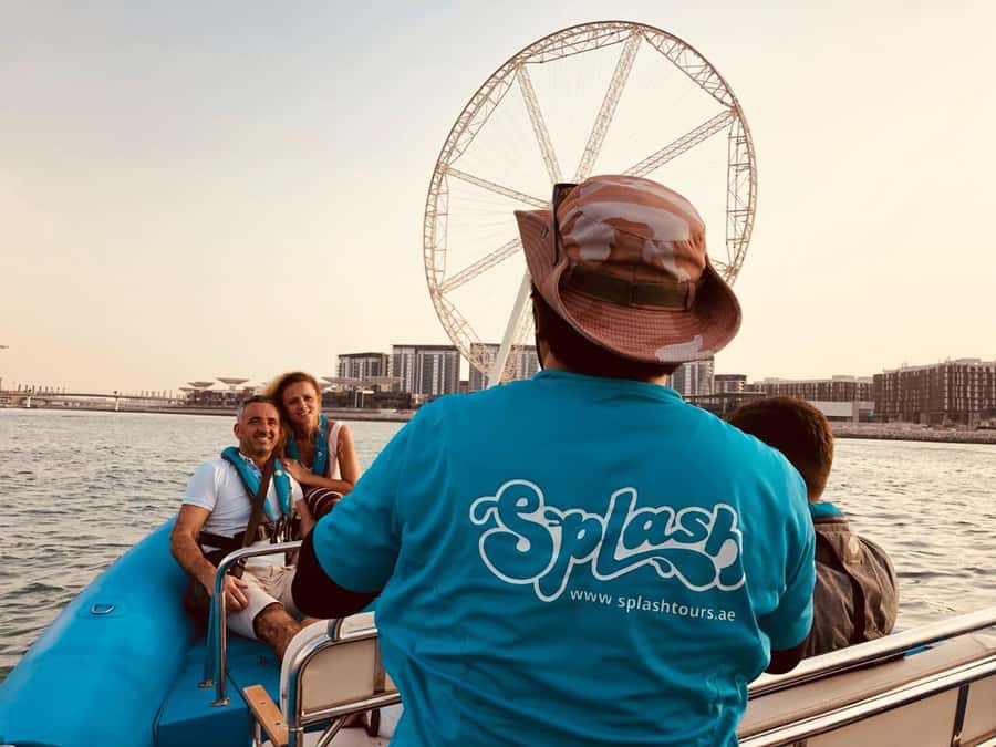 Dubai Marina : 1.5-Hour Atlantis Sightseeing Speedboat Tour - Burj Al Arab, the sail-shaped hotel