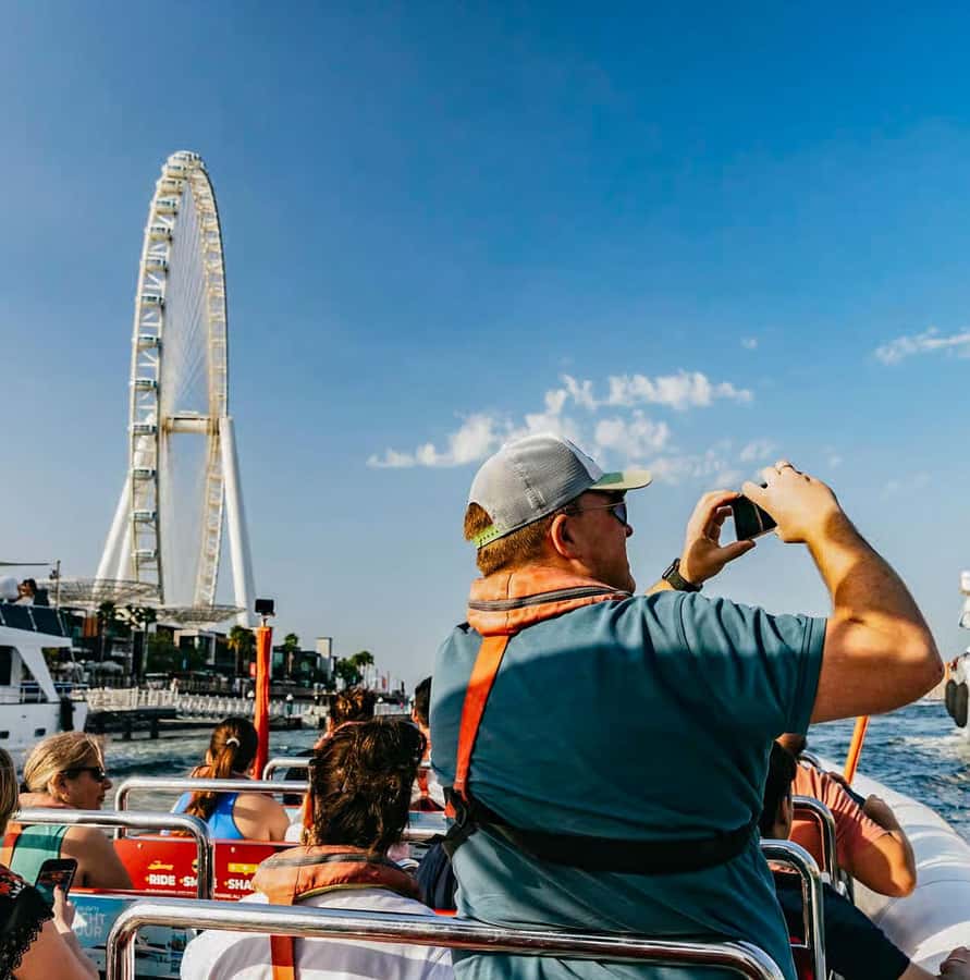 Dubai: Marina, Atlantis, Palm & Burj Al Arab Speedboat Tour - How exciting is the speedboat ride?