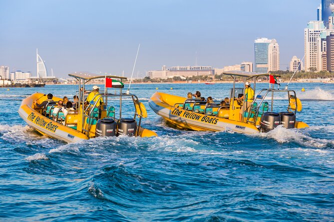 Dubai Marina Guided Sightseeing High-Speed Boat Tour - Speed, Safety, And Comfort