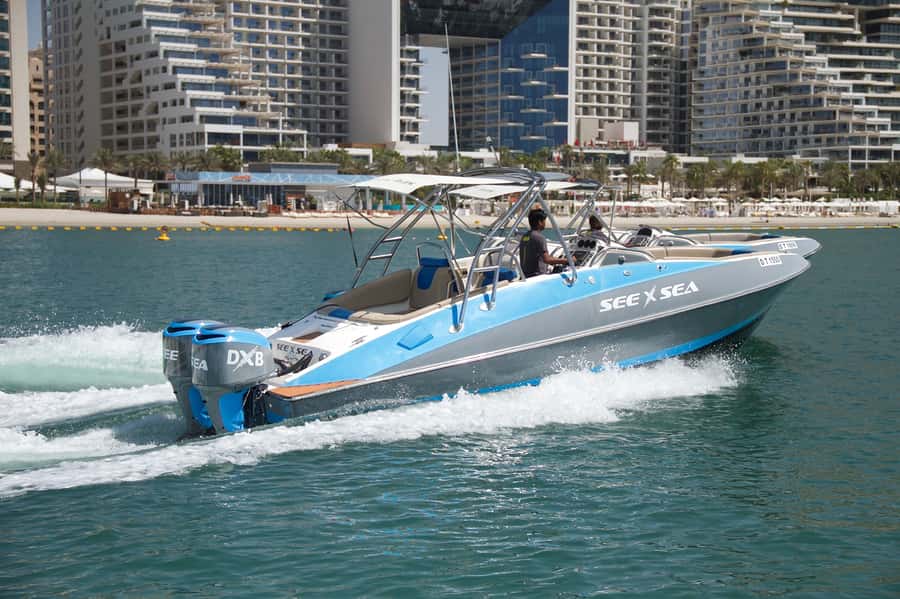 Dubai: Marina Private Boat Tour & Palm Jumeirah Sightseeing - The 80-minute route keeps the outing focused