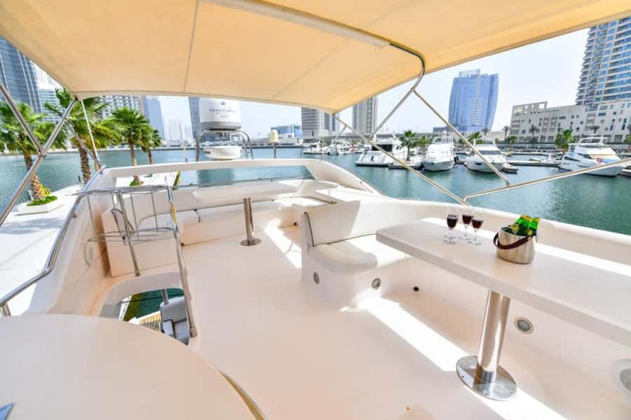Dubai: Marina Private Luxury Yacht Tour - Crew service and the feel on board