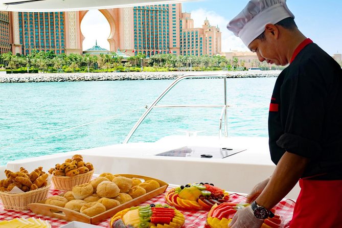 Dubai Marina Yacht Tour with Optional Breakfast or BBQ - The longer morning cruise and Palm Jumeirah