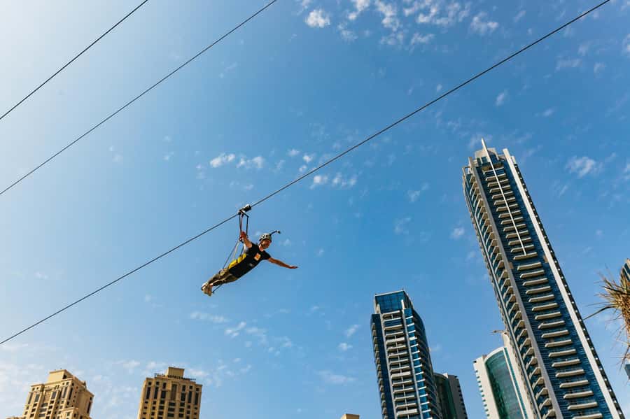 Dubai: Marina Ziplining with Photos, Video and Meal - Key points at a glance