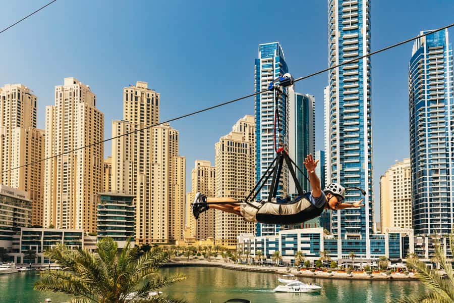 Dubai: Marina Ziplining with Photos, Video and Meal - Getting there and planning your time