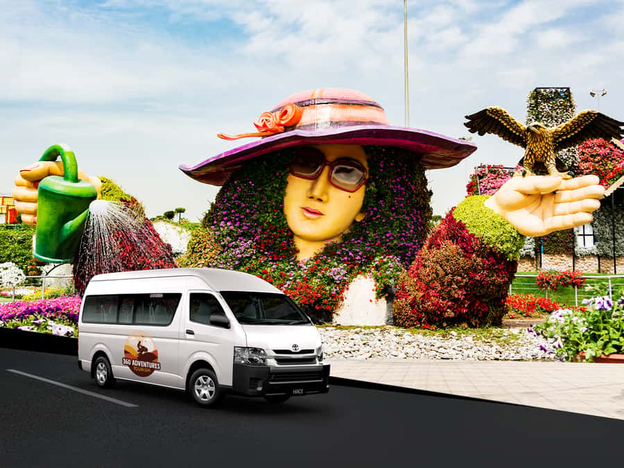 Dubai: Miracle Garden Entry Ticket with Hotel Transfer - What the $57 price includes