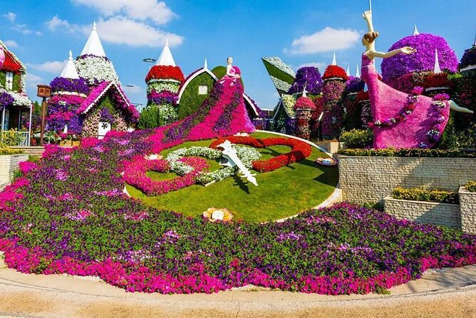 Dubai: Miracle Garden Tickets with Round-trip Transfer - Entering through a separate entrance