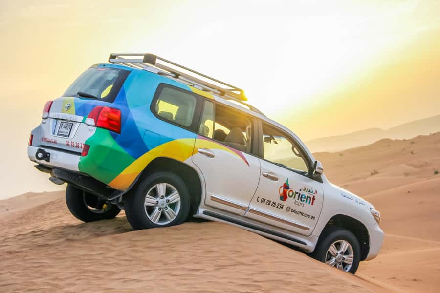 Dubai: Morning Desert Safari with Camel Ride & Sandboarding - Private or shared: which option suits you?