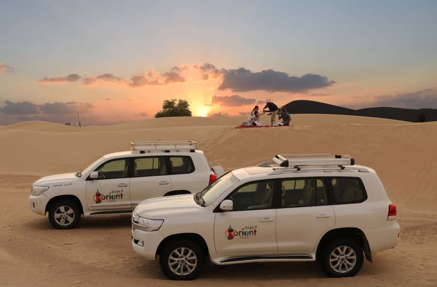 Dubai: Morning Desert Safari with Camel Ride & Sandboarding - The 20-minute dune drive