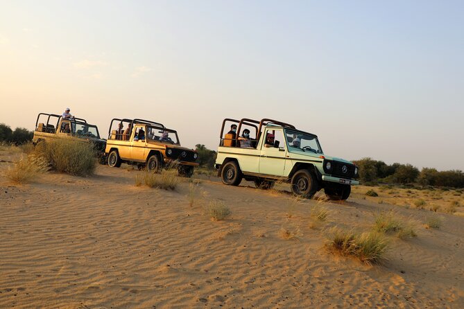 Dubai: Morning Heritage Safari by Vintage G Class & Al Marmoom Oasis - What $134 buys you