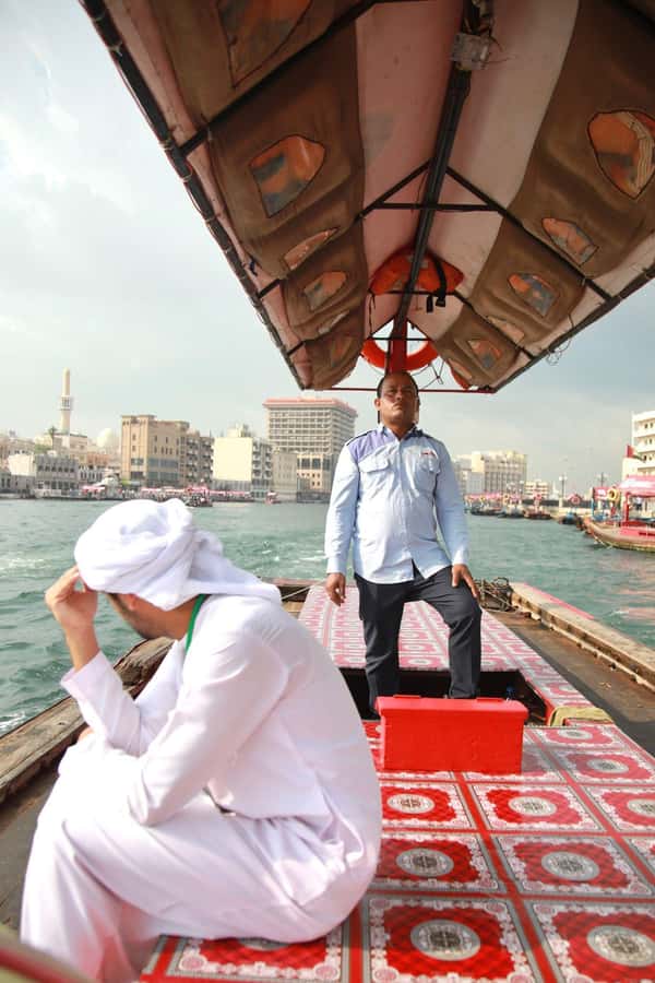 Dubai: Old City Walking Tour with Abra Ride - The Old Textile Market and the feel of trade
