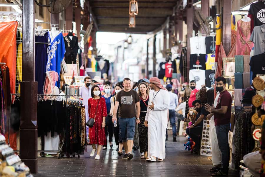 Dubai: Old Town, Creek, Museums, Souks, & Street Food Tour - Spice Souk and Gold Souk: browse with a plan