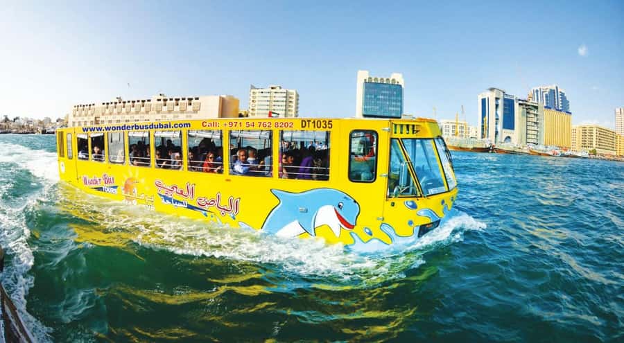 Dubai: Old town tour with Wonder Bus, souks, Creek and Guide - Starting at Al Shindagha