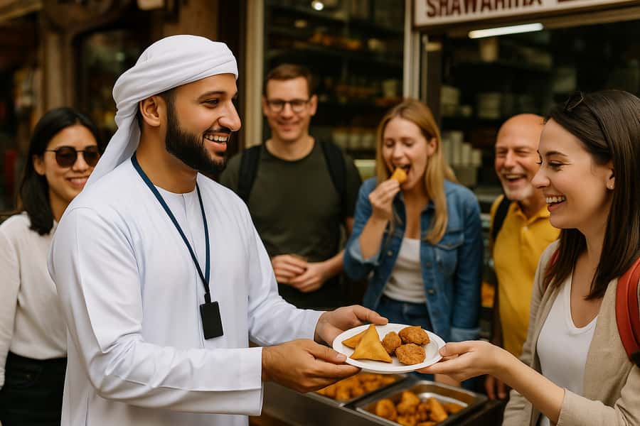 Dubai: Old Town Walking Tour with Abra Cruise & Street Food - Dubai Museum and the story behind the streets