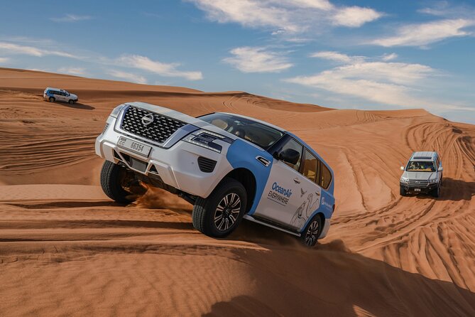 Dubai Overnight Desert Safari, BBQ & Stargazing at Al Khayma Camp - Dune bashing and sandboarding in Lahbab